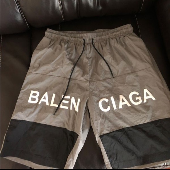 balenciaga swim shorts